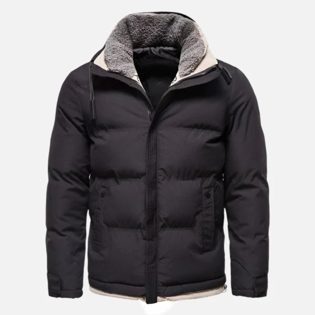 Jaqueta Masculina Puffer Forrada em Lã Firenzi