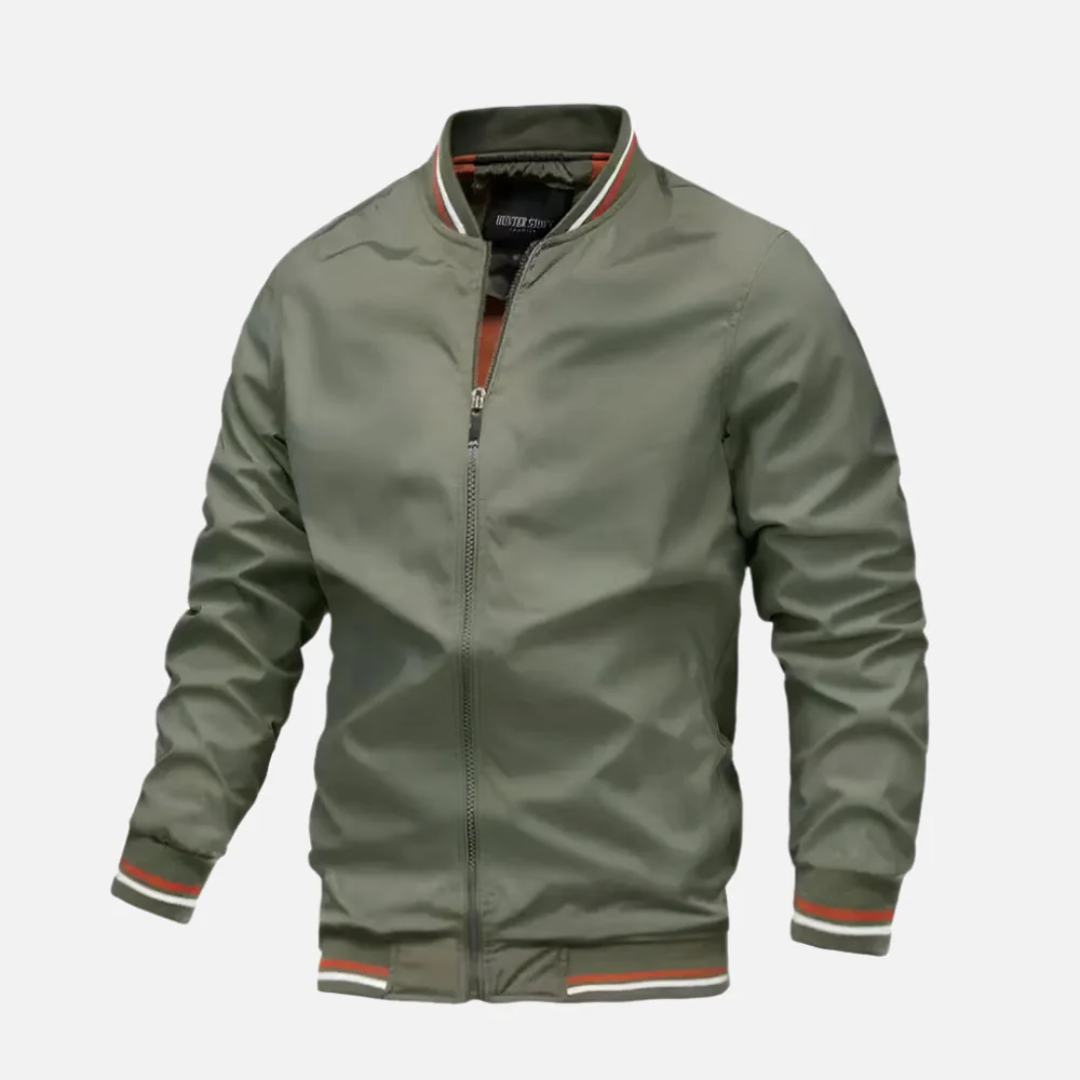 Jaqueta Casual Masculina com Zíperes Firenzi