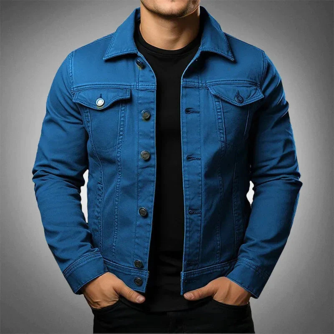 Jaqueta Jeans Masculina Slim Firenzi
