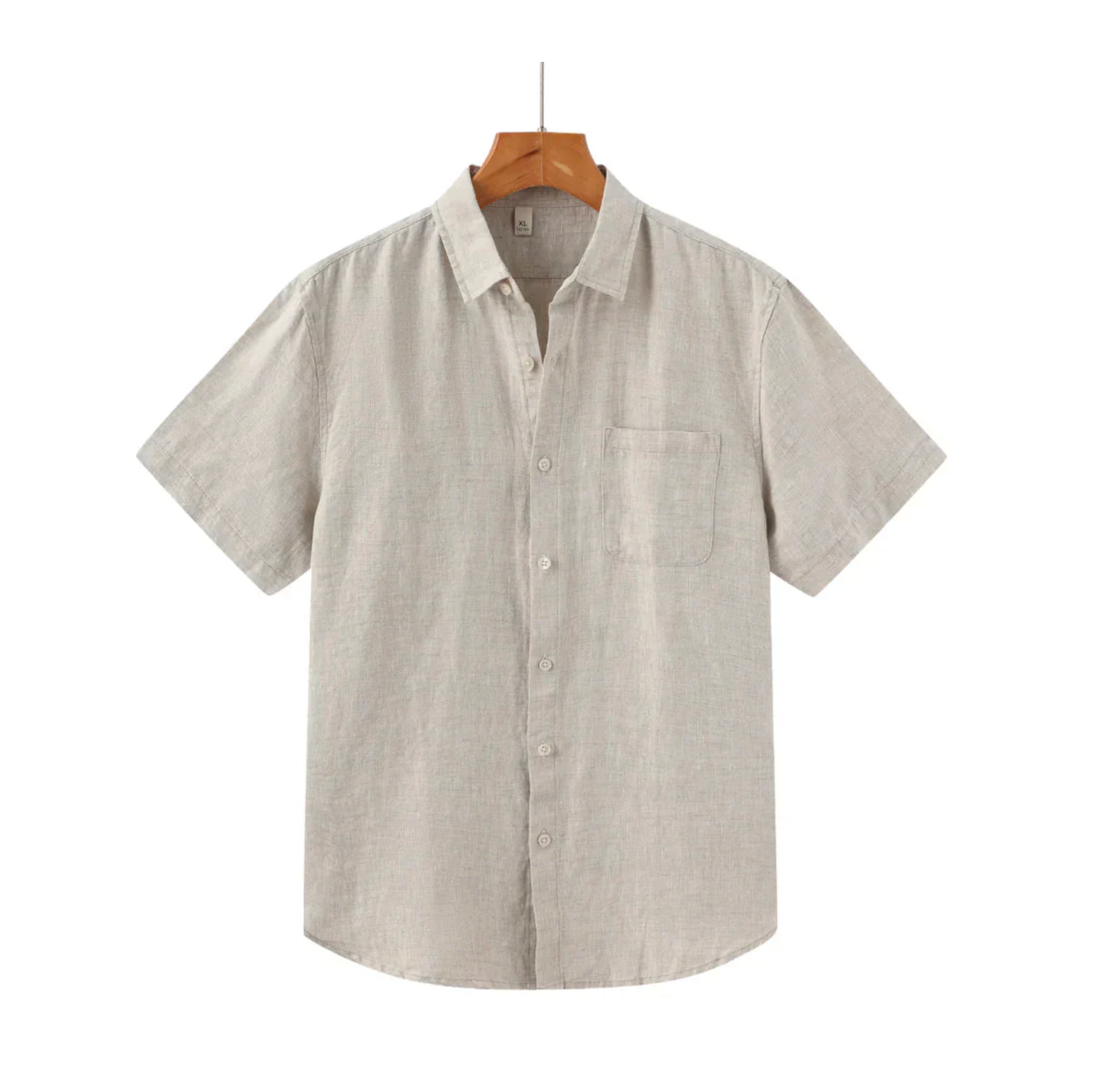 Camisa Masculina de Linho Veneza Firenzi