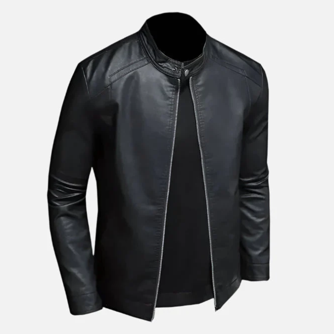 Jaqueta Masculina em Couro Firenzi