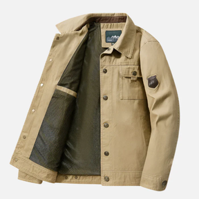 Jaqueta Casual Masculina em Algodão Firenzi