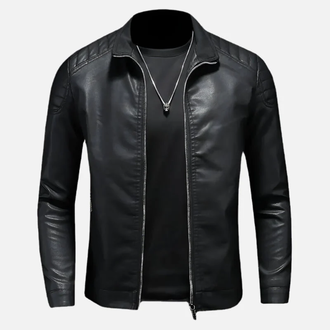 Jaqueta de Couro Masculina Velmark Firenzi