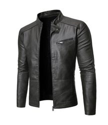Jaqueta Masculina de Couro Madrid