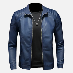 Jaqueta de Couro Masculina Velmark Firenzi