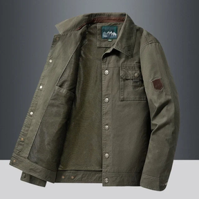 Jaqueta Casual Masculina em Algodão Firenzi