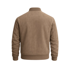 Jaqueta Masculina de Suede Old Money Firenzi