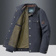 Jaqueta Casual Masculina em Algodão Firenzi