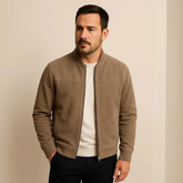 Jaqueta Masculina de Suede Old Money Firenzi