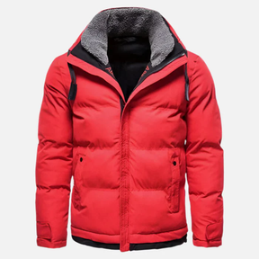 Jaqueta Masculina Puffer Forrada em Lã Firenzi