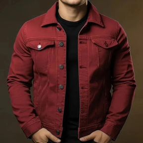 Jaqueta Jeans Masculina Slim Firenzi