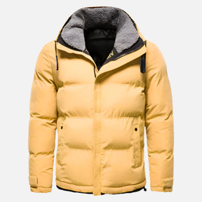 Jaqueta Masculina Puffer Forrada em Lã Firenzi