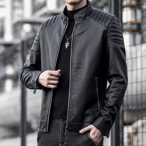 Jaqueta de Couro Masculina Velmark Firenzi