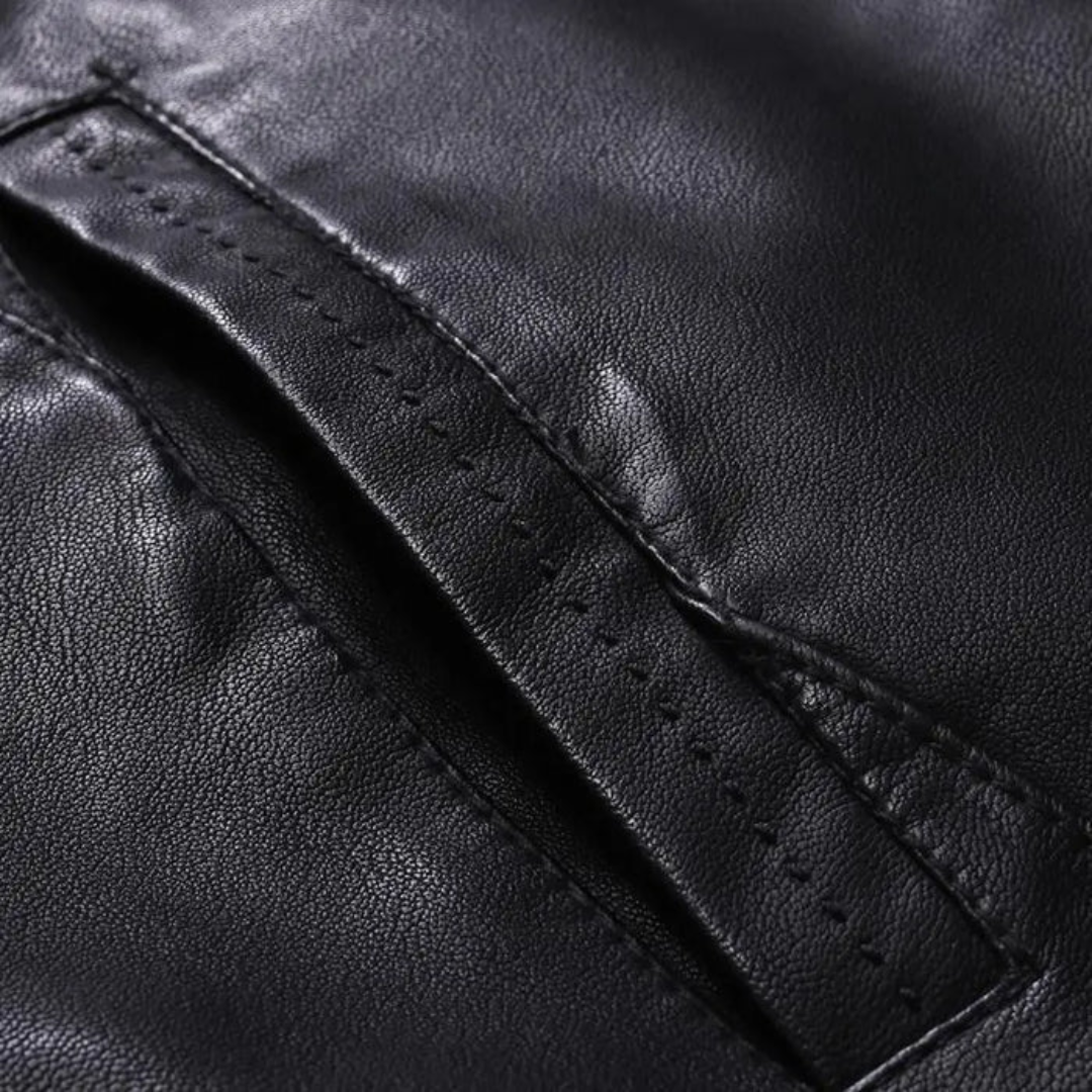 Jaqueta Masculina em Couro Firenzi